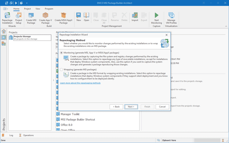Monitoring Environment Configuration
