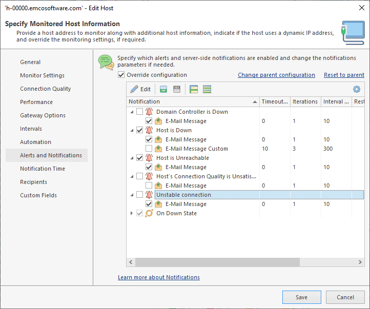 Notifications Management
